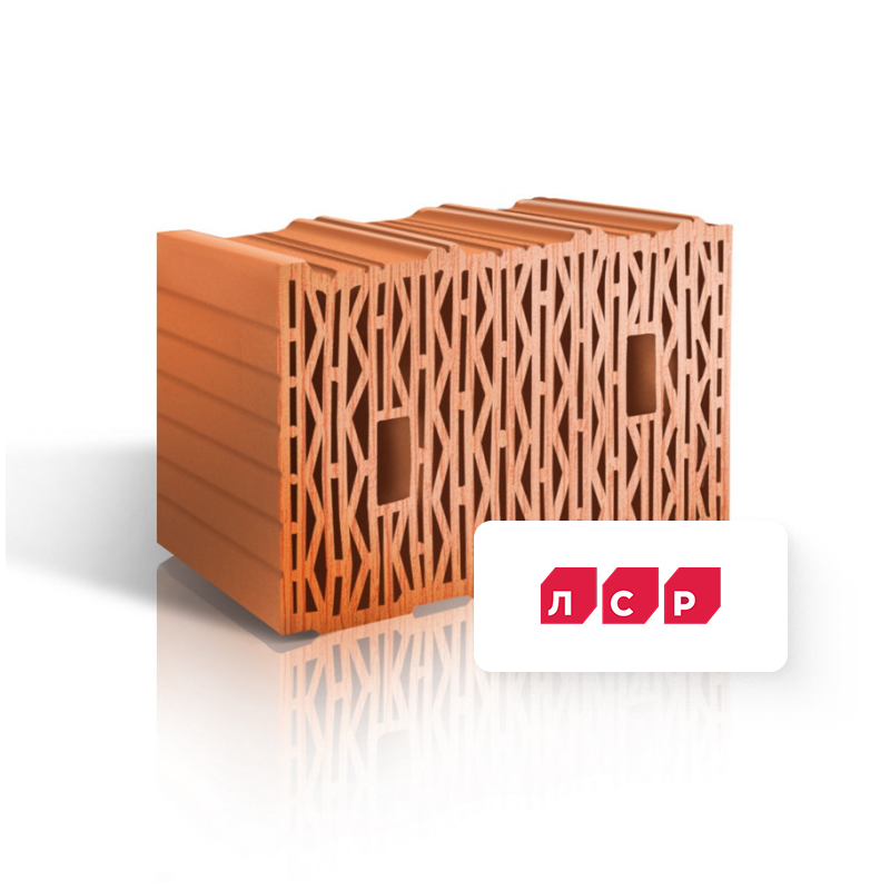  Камень рядовой поризованный 10.7 NF теплый M-100 (ККЗ)